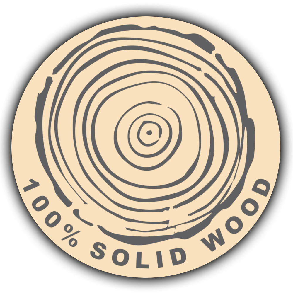 100% Solid Wood