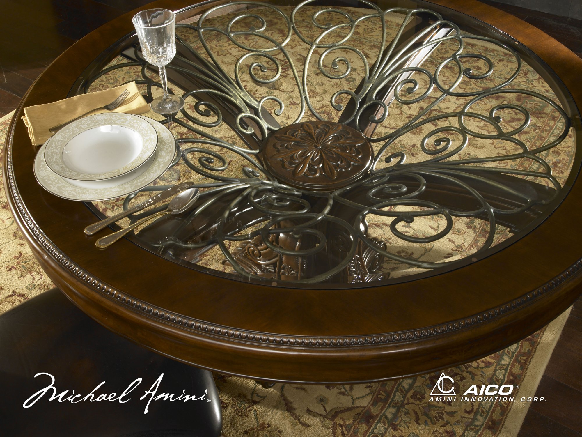 Aico Palace Gates Dining Collection Palace Gates Dining