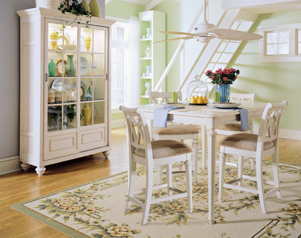 Camden Antique White Dining Room By American Drew Camden Antique White Dining