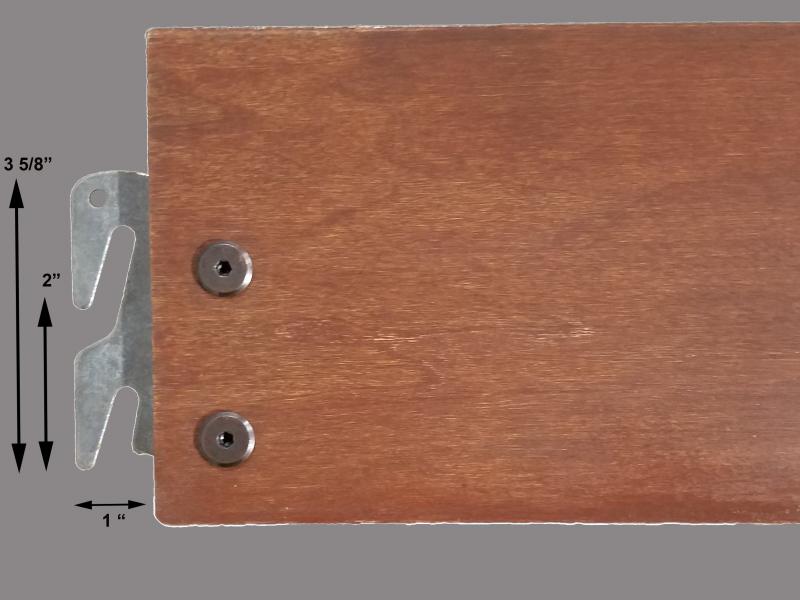 Wooden Replacement Bedrails Image 1