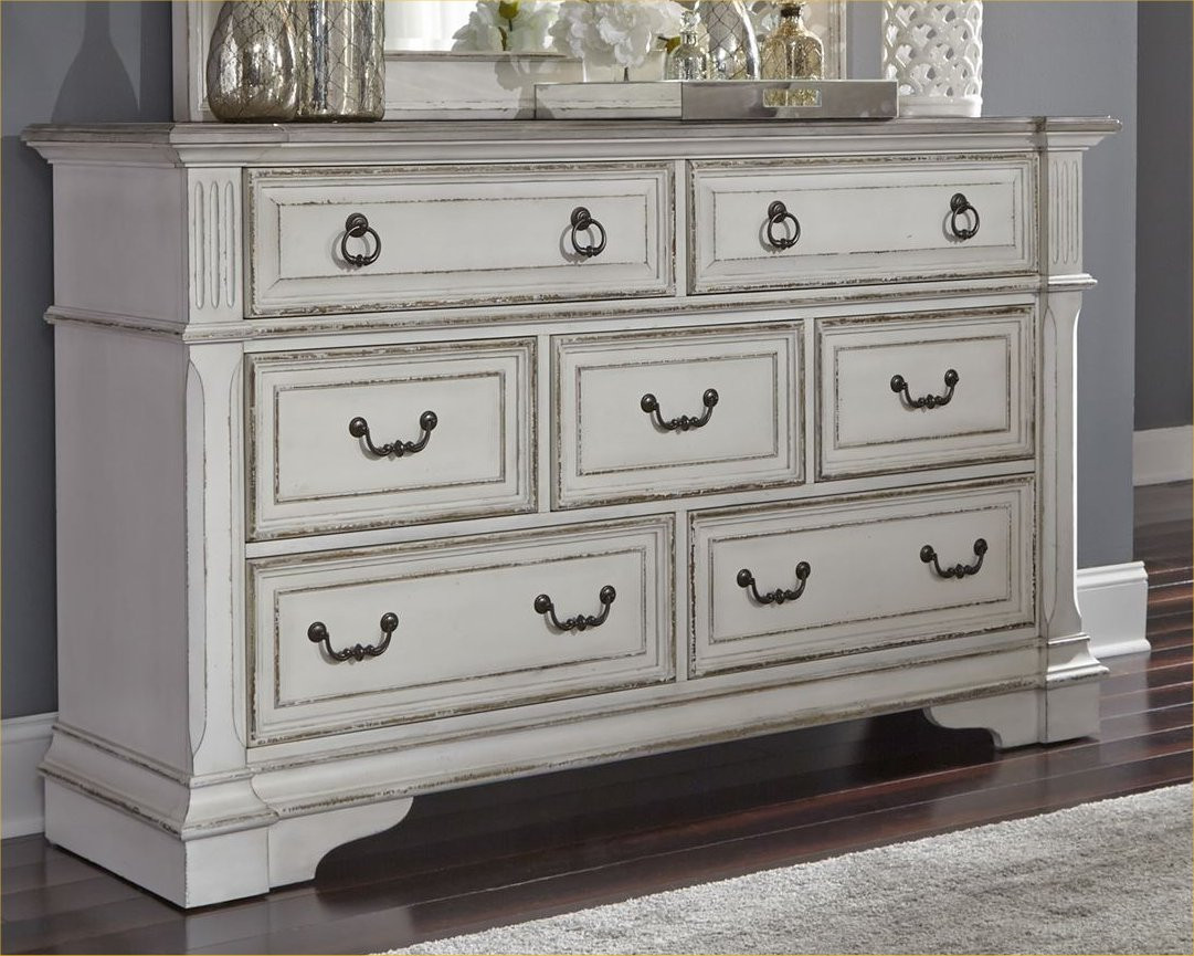 Seven Drawer Dresser Abbey Park Bedroom to