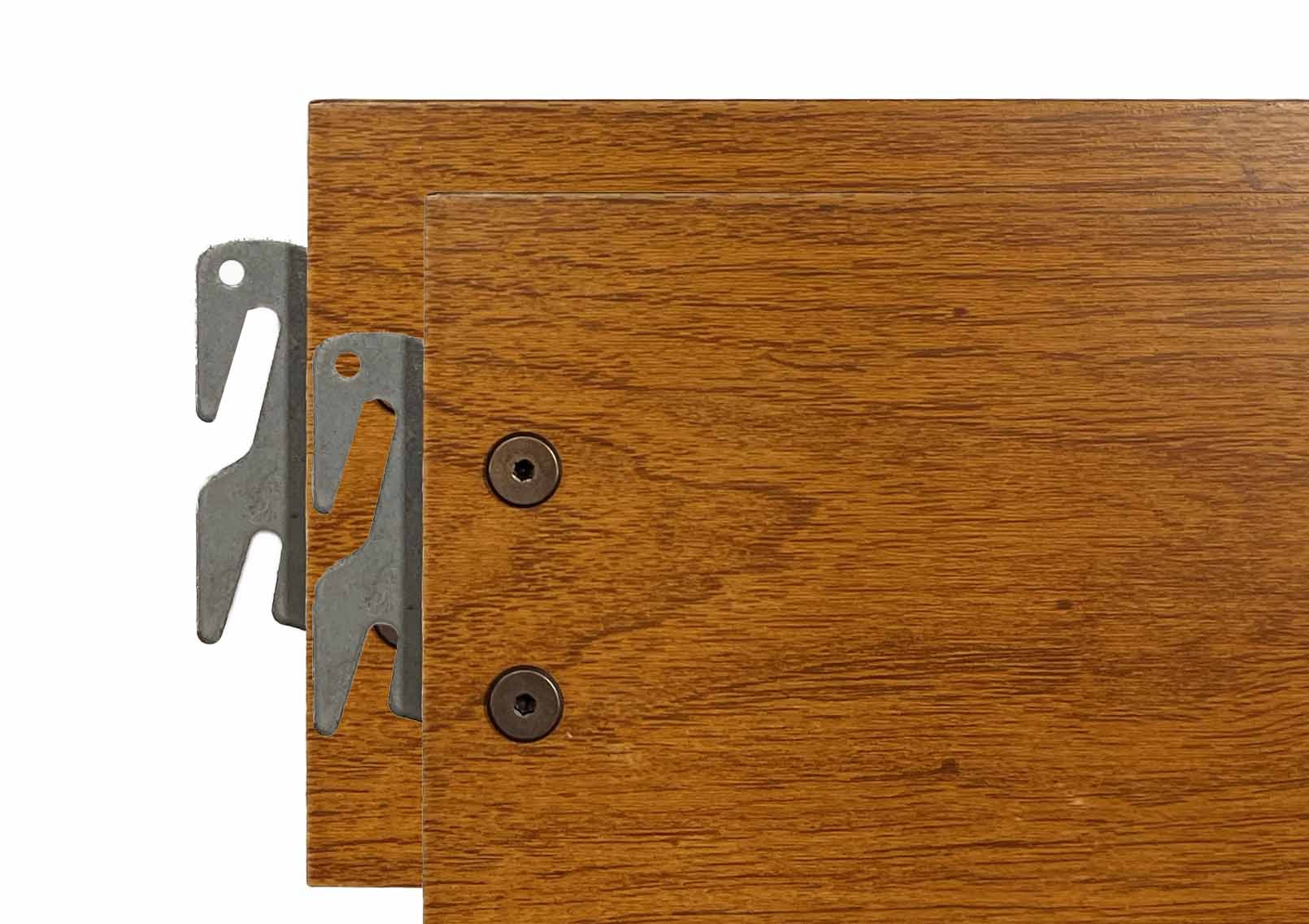 Other Replacement Items Queen/King SLEIGH Oak HookOn Bed Rails 50722