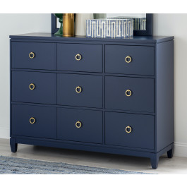 Legacy Summerland - Blue Finish Tall Dresser 1162-1200