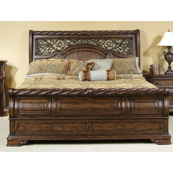 Liberty Arbor Place King Sleigh Bed 575 Br Set68 Br22f H 90 Liberty Arbor Place King Sleigh Bed 575, Heathridge King Sleigh Bed