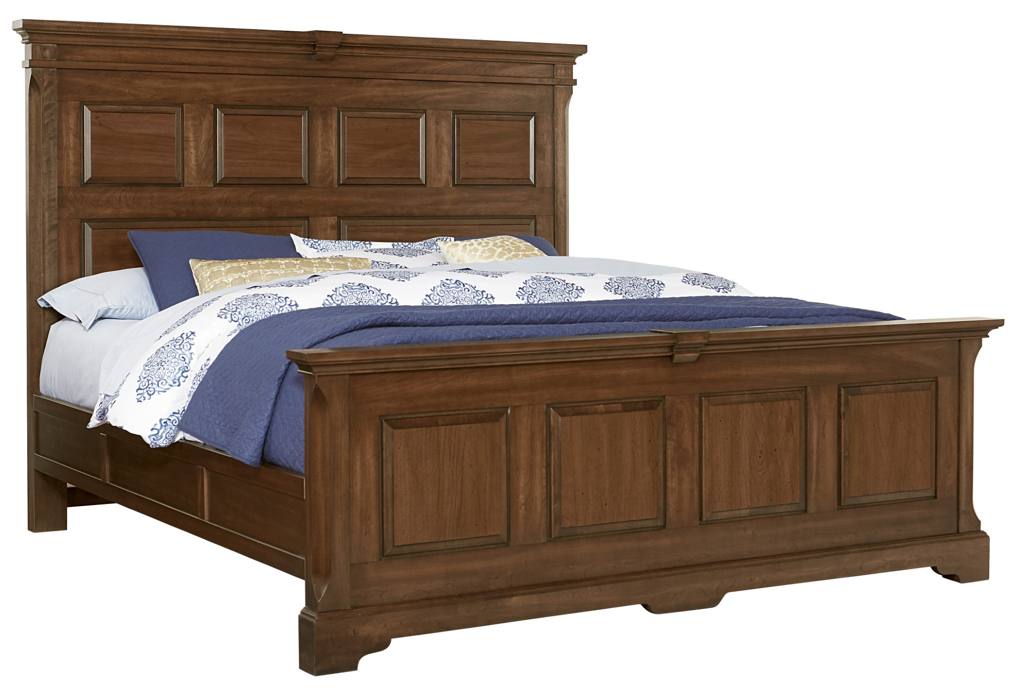 Queen Mansion Bed with Decorative Side Rails