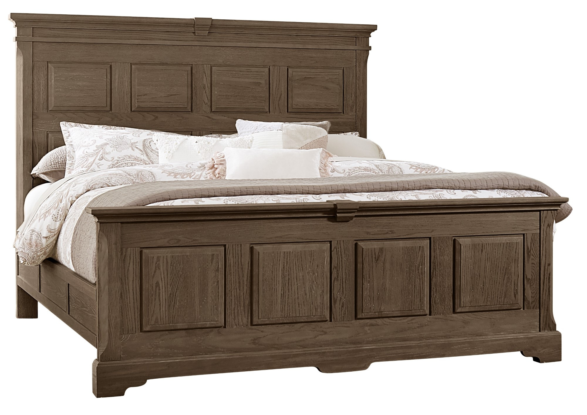 Cal-King Mansion Bed with Decorative Side Rails