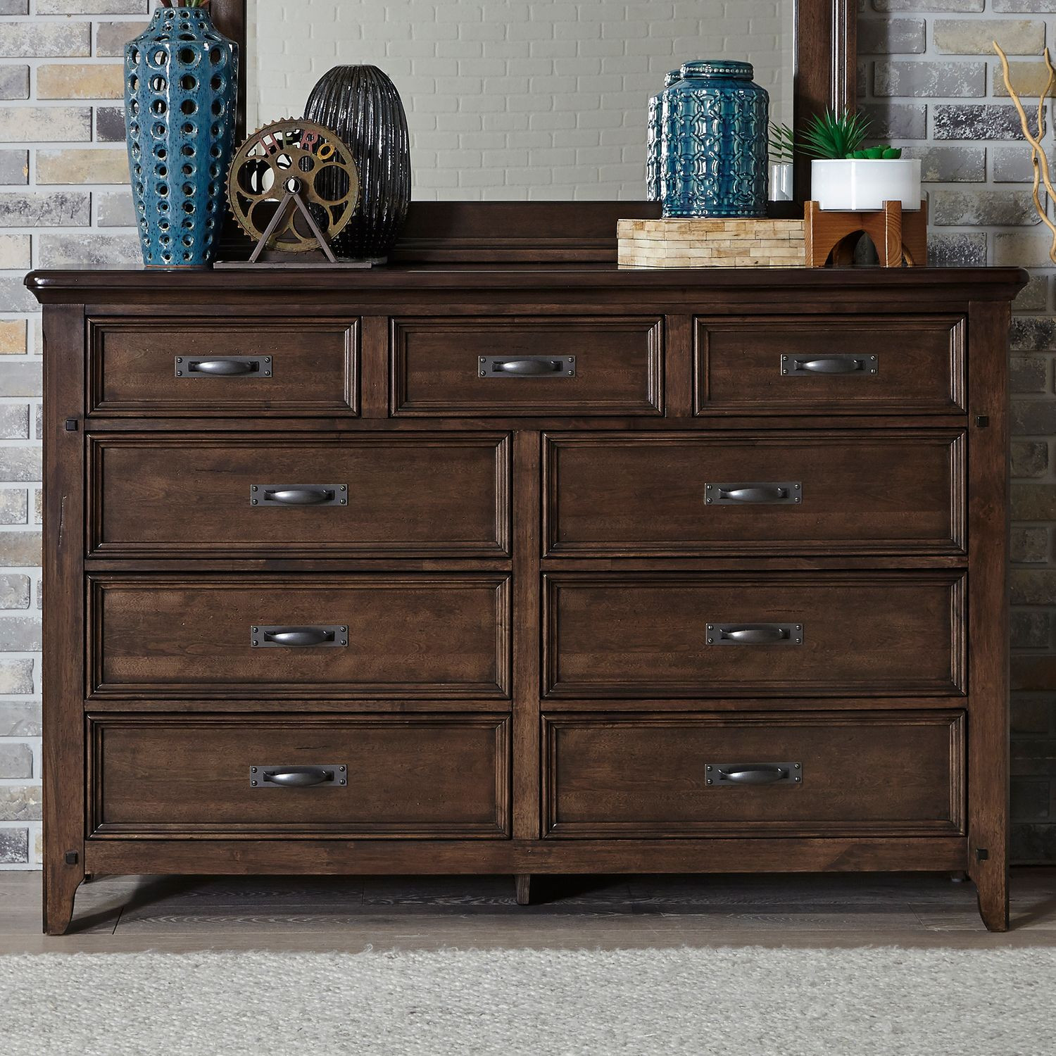 Nine Drawer Dresser