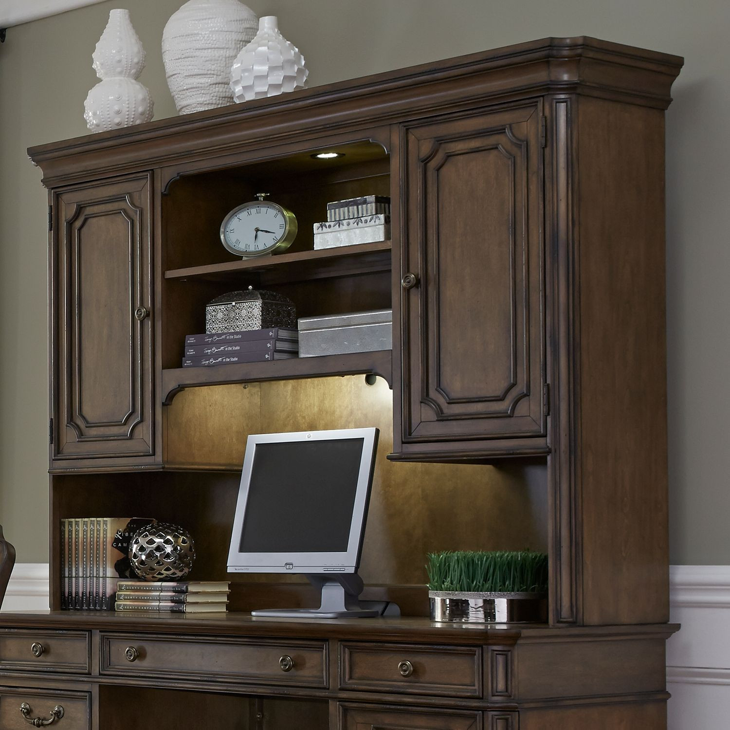 Jr Executive Credenza Hutch Only