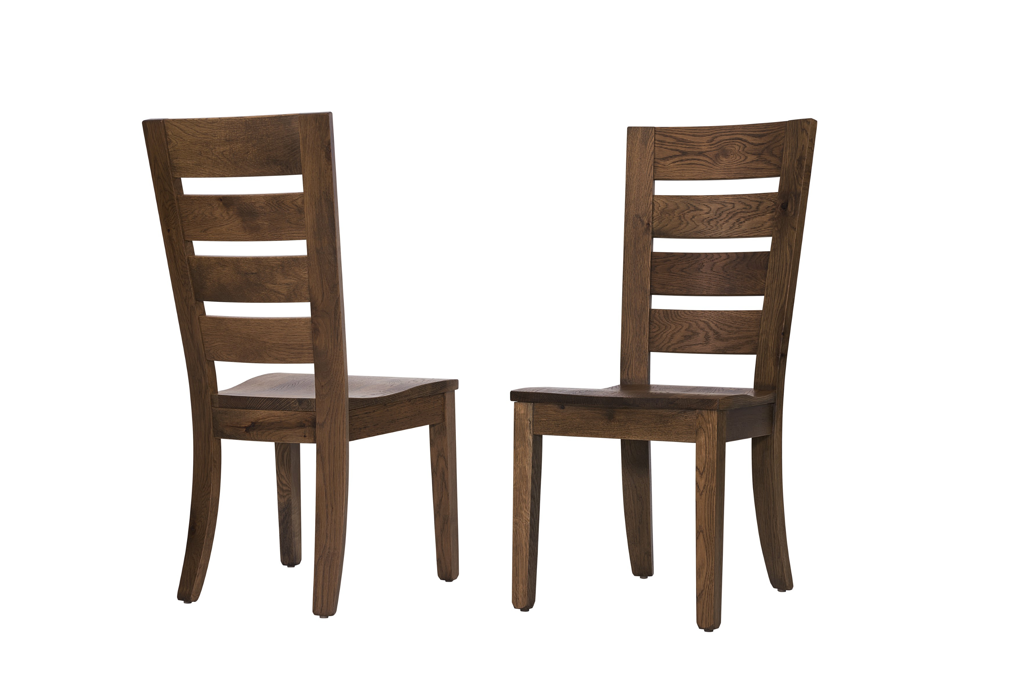 Horizontal Slat Side Chair