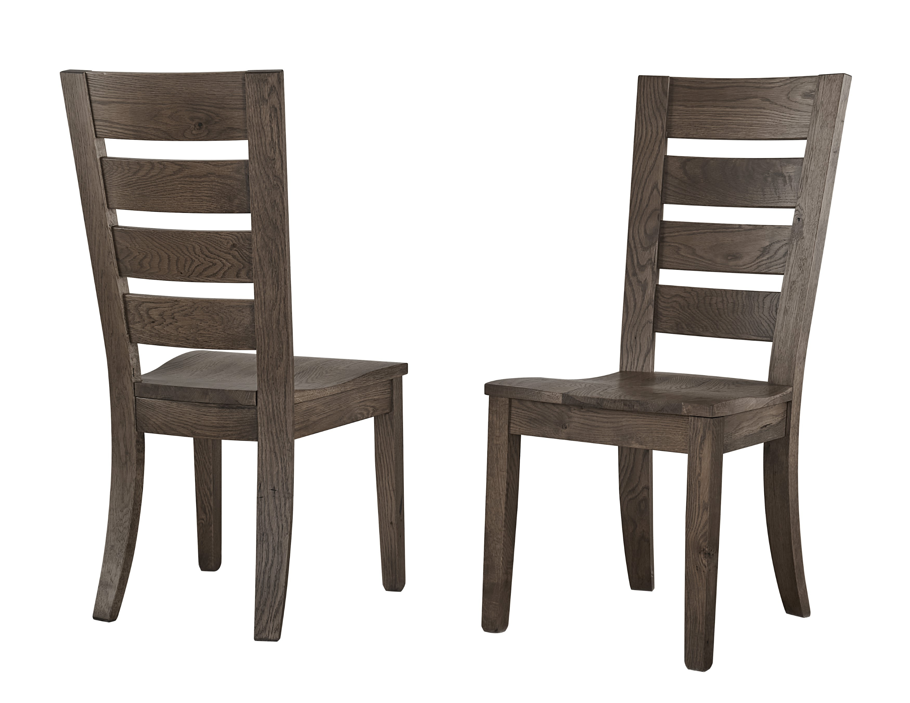 Horizontal Slat Side Chair
