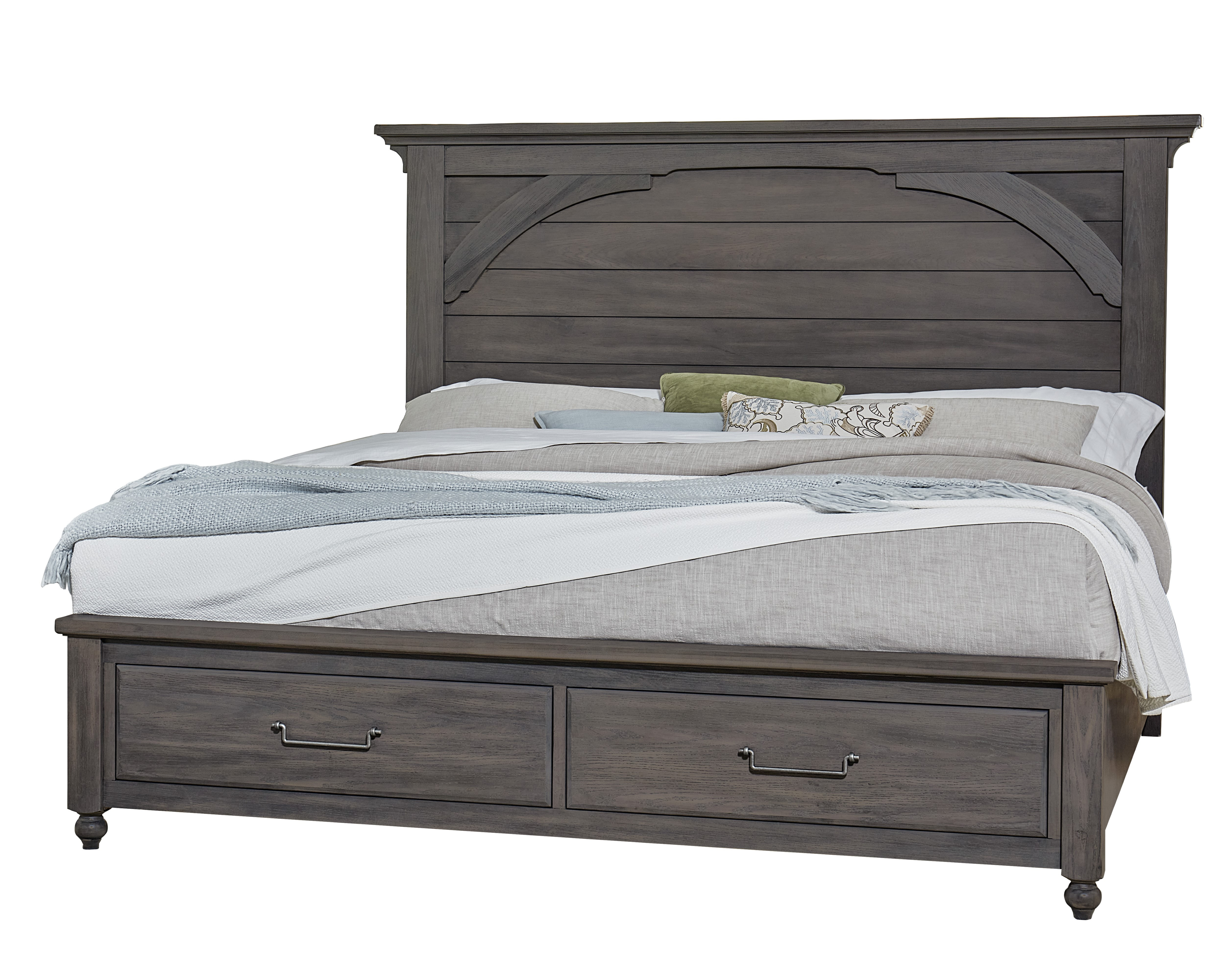 Queen Mansion Storage Bed