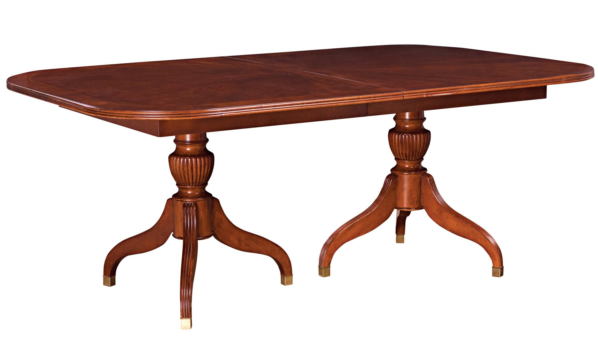 Pedestal Table Includes Two 18" Leaves