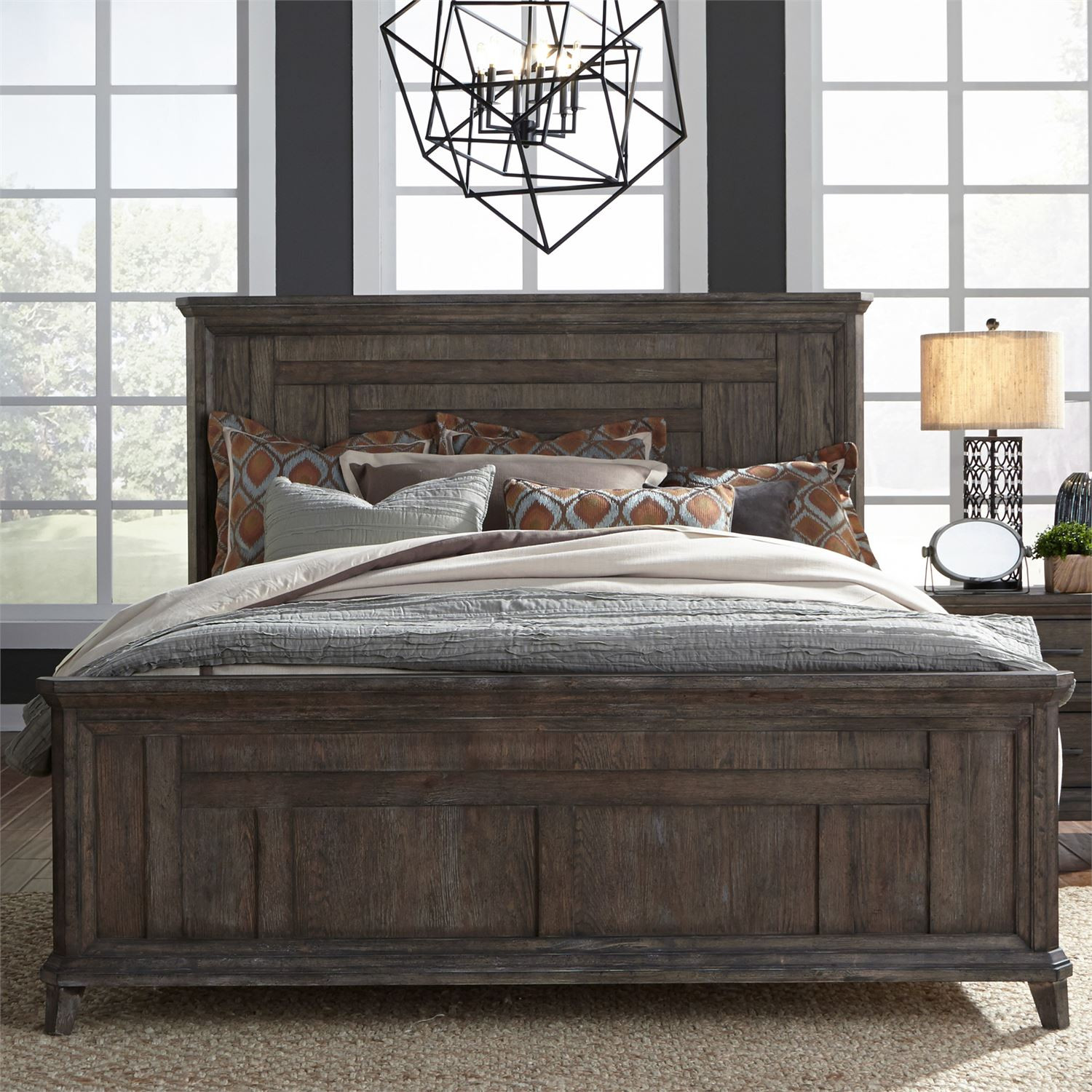 King Panel Bed Artisan Prairie Bedroom Liberty Shop by Brand