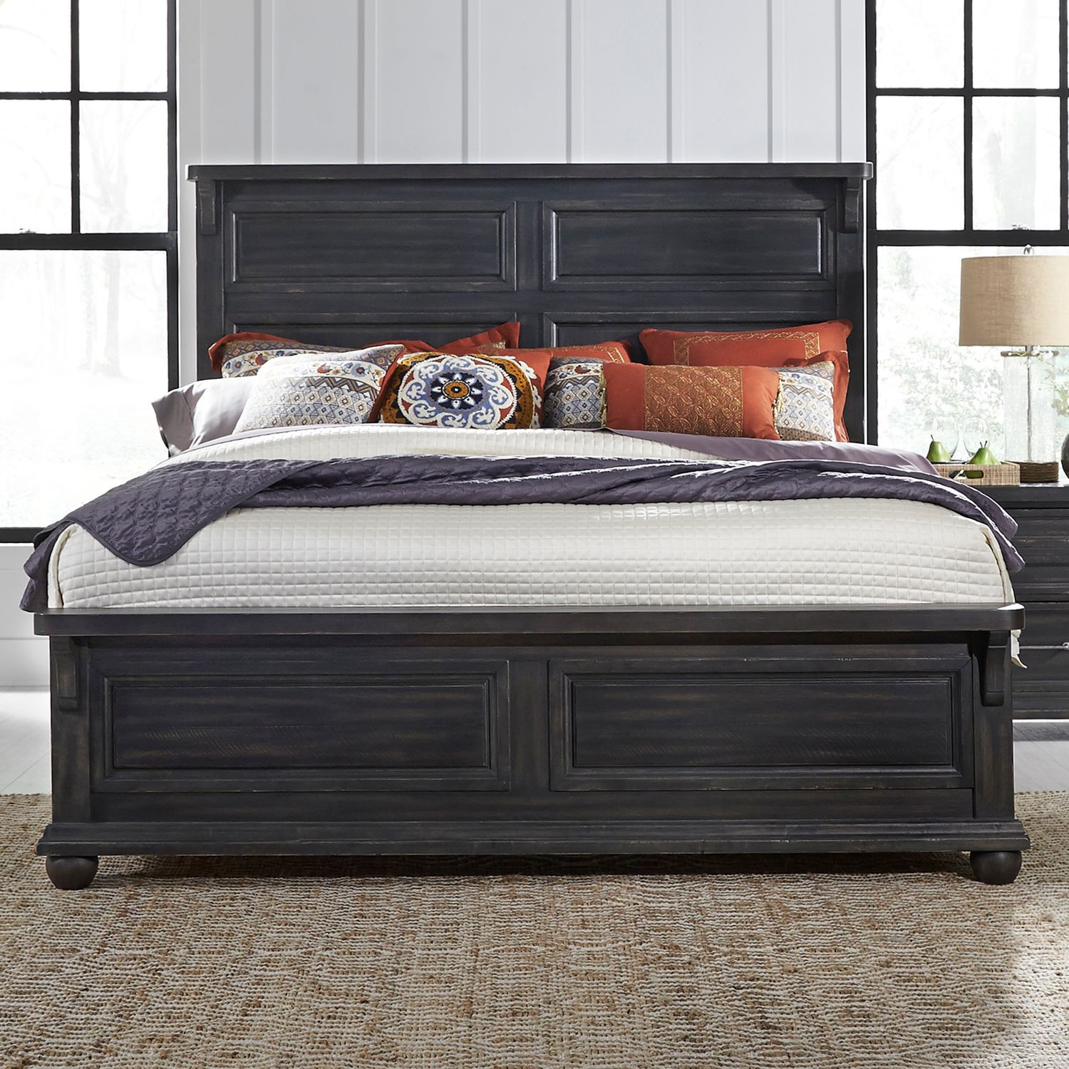 King Panel Bed