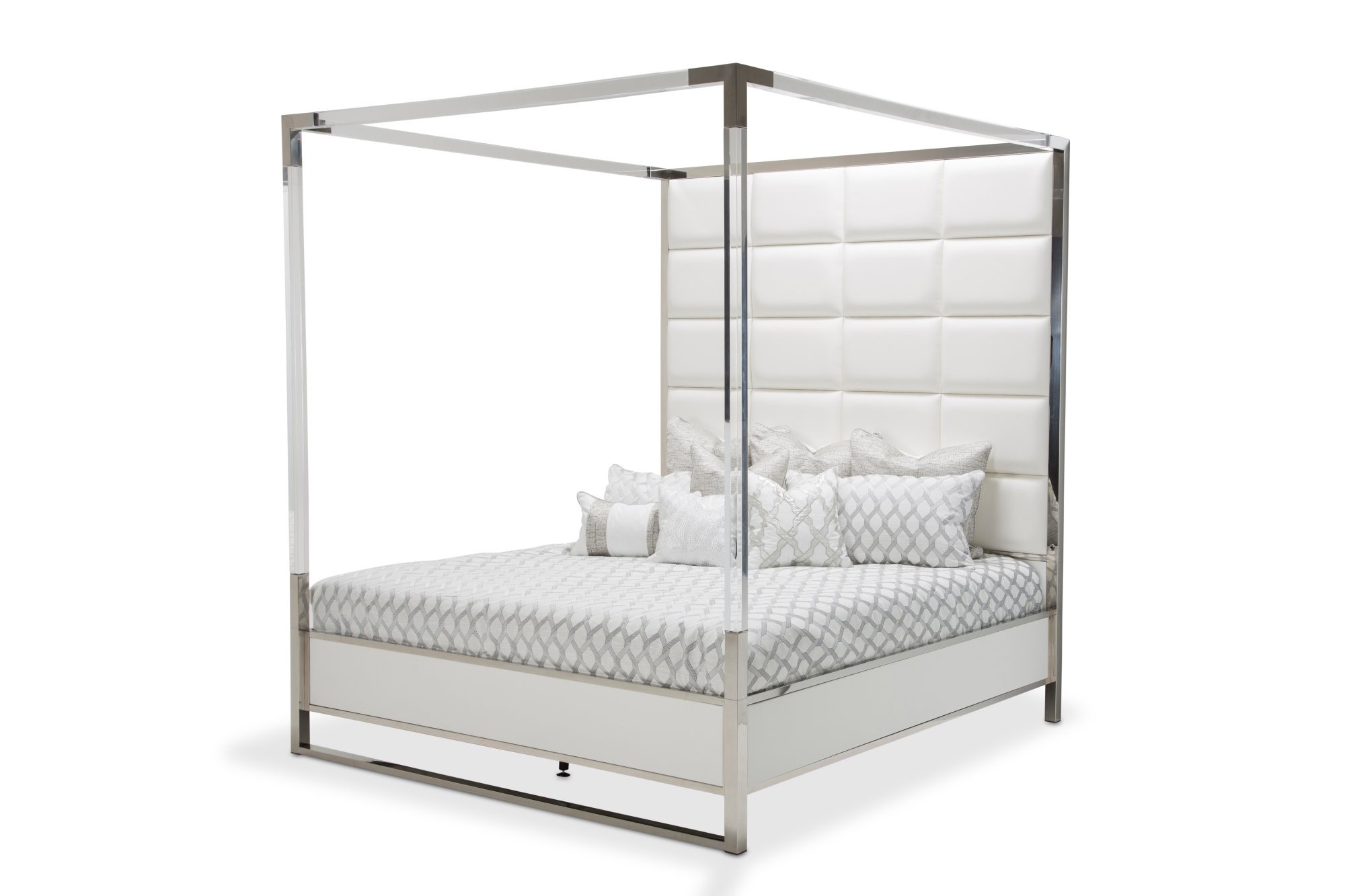 Cal King Metal Canopy Bed State, King Size Black Metal Canopy Bed