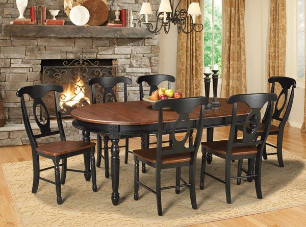 Oak Oval Leg Table W, Charcoal Dining Chairs With Oak Legs In Philippines