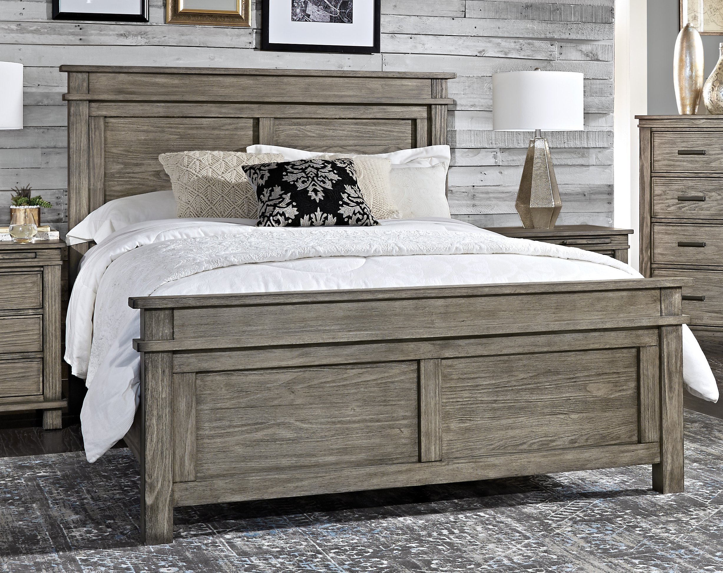 Queen Panel Bed