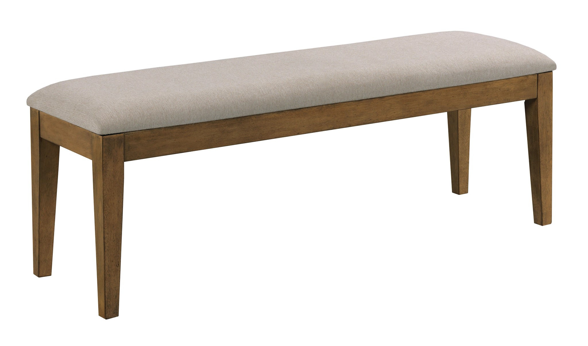 Upholstered Dining Bench Latte