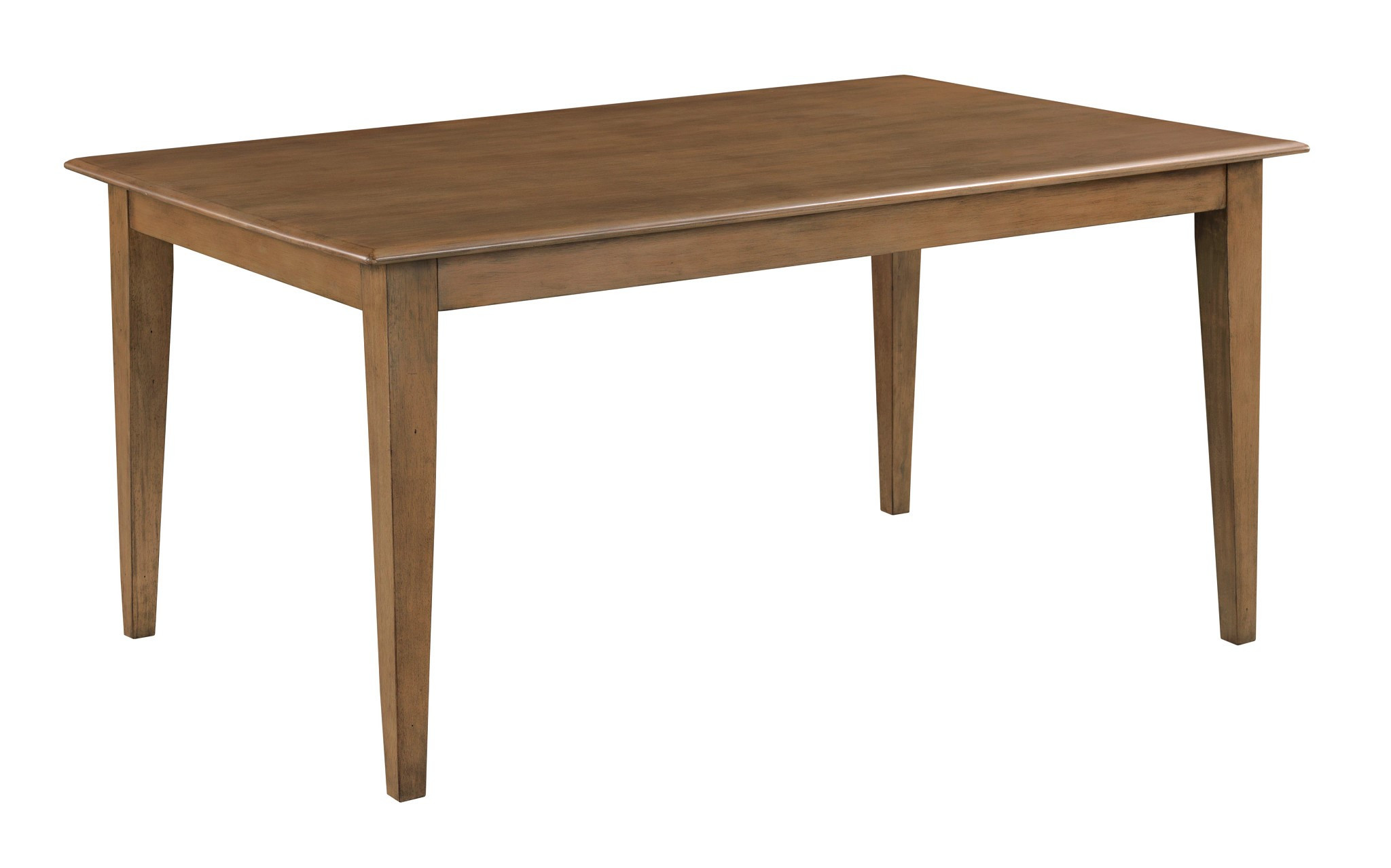 60 Inch Rectangular Leg Table Latte