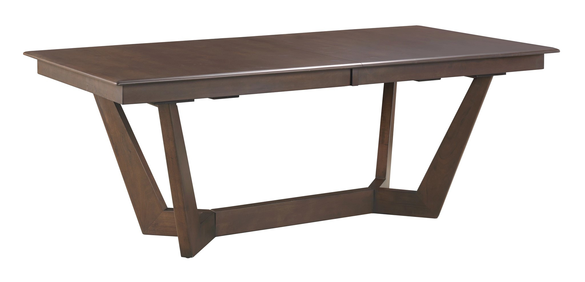 80" Rectangular Trestle Table w 20" leaf