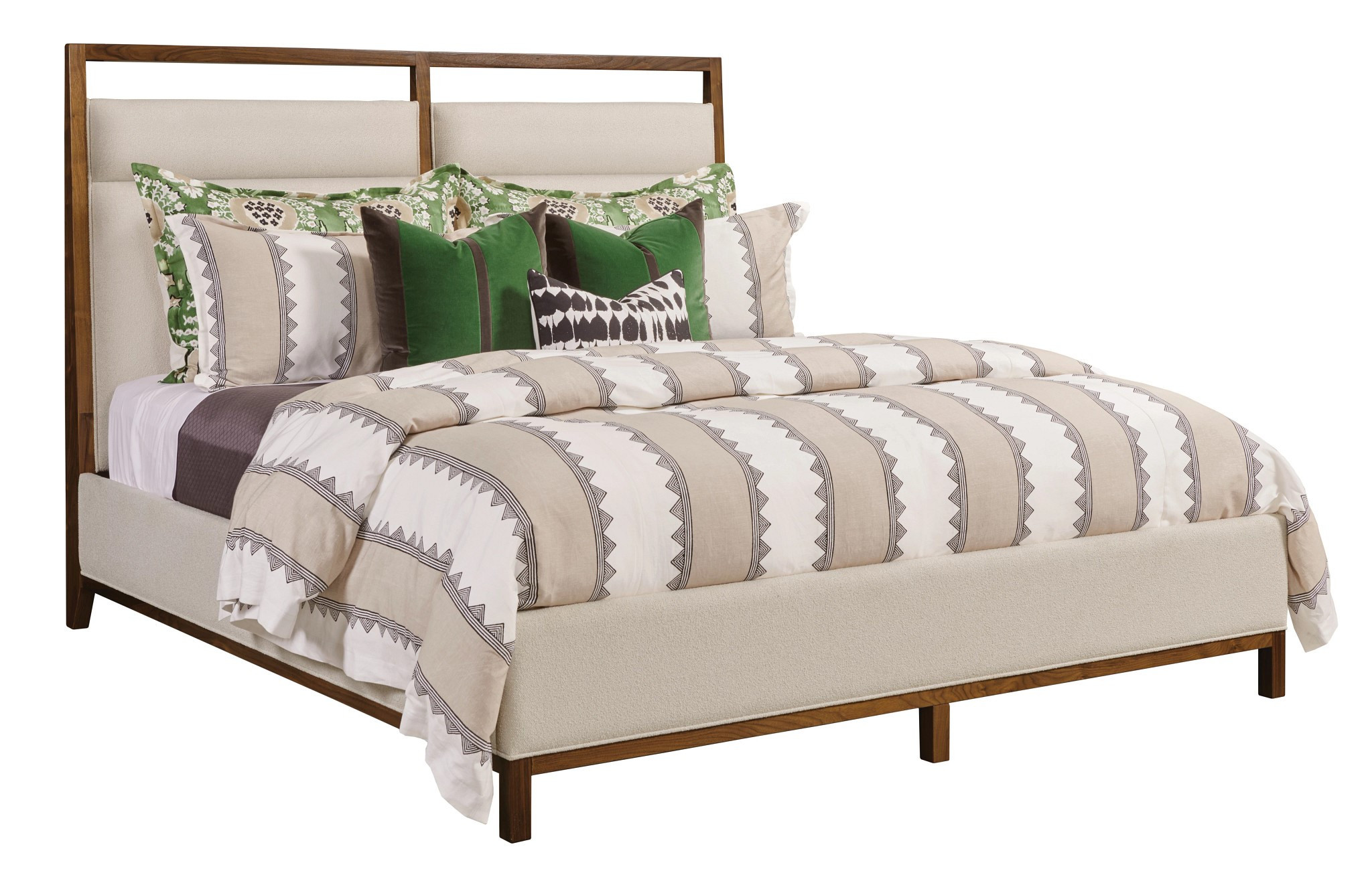 Karis Upholstered King Bed 