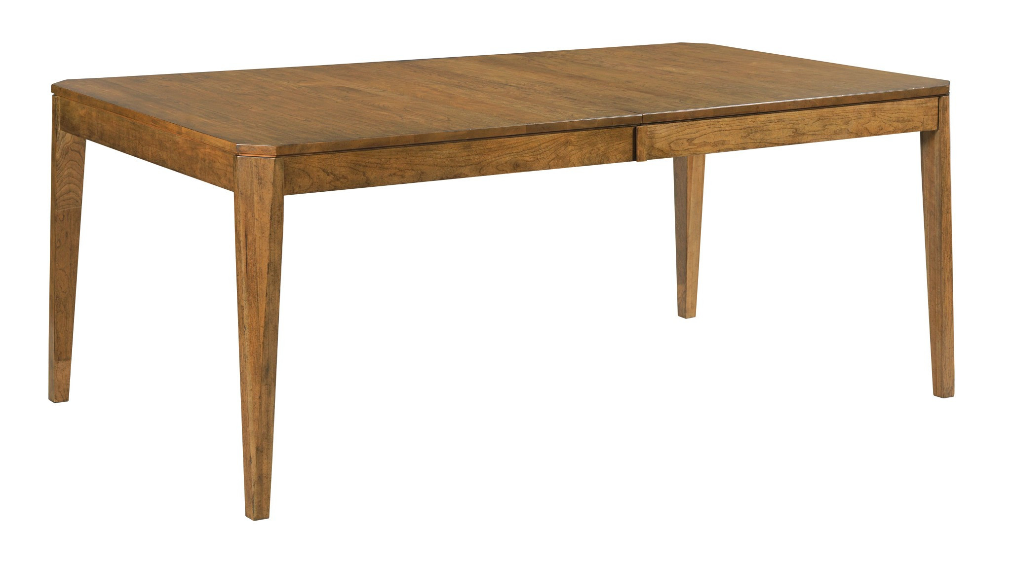 EDGE RECTANGULAR DINING TABLE W/ TWO 20" LEAVES 