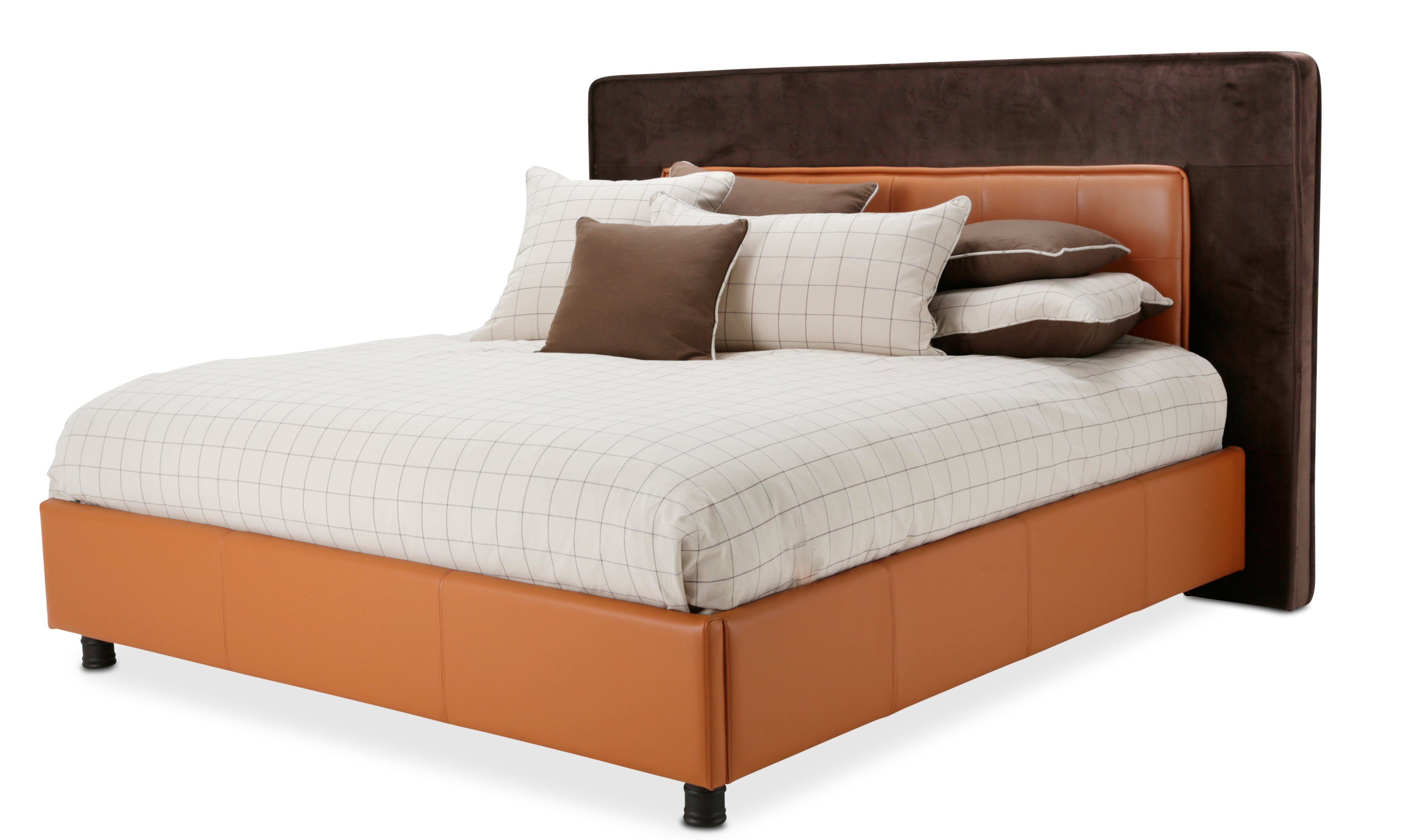 King Upholstered Tufted Bed