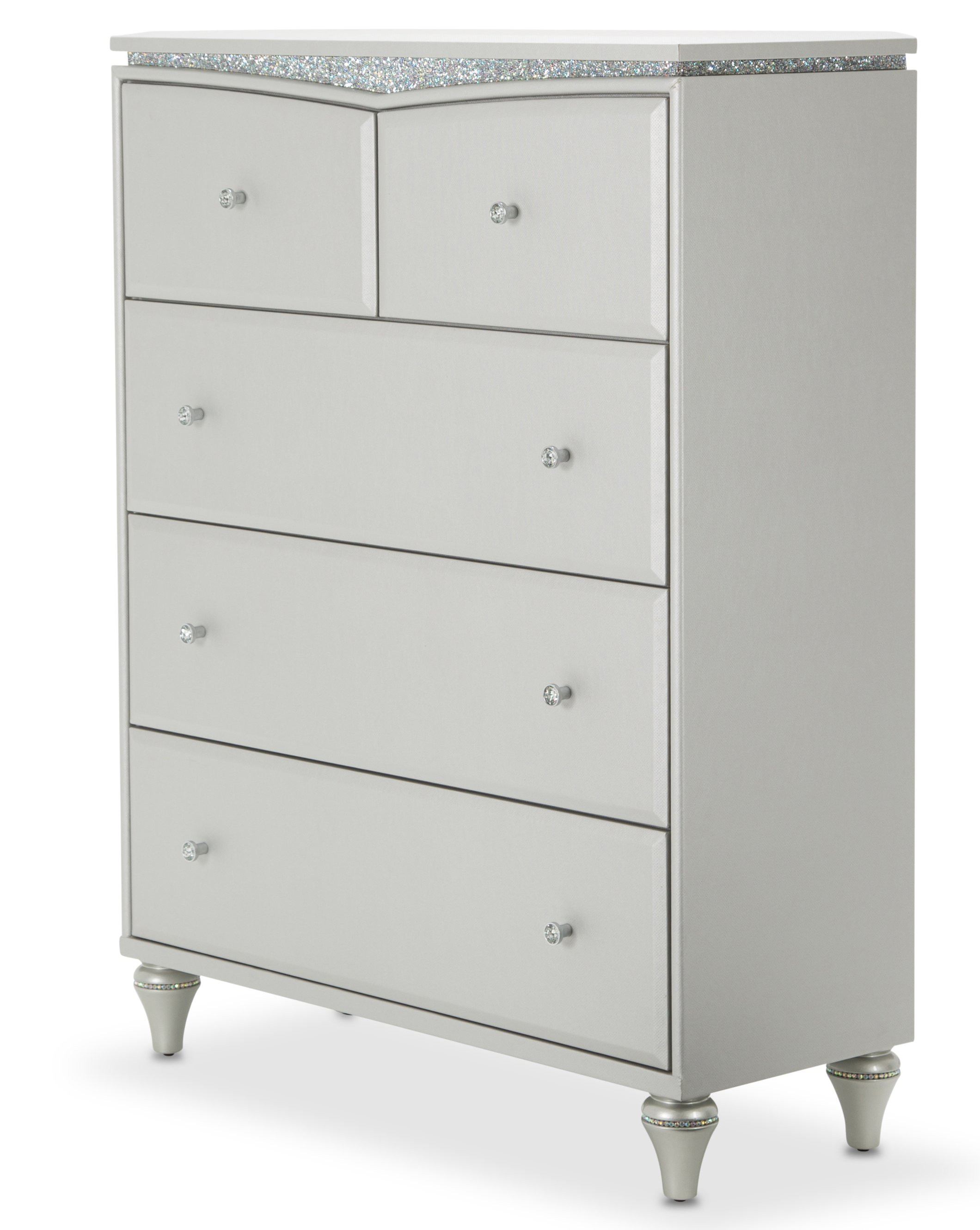 Upholstered 5 Drawer Chest