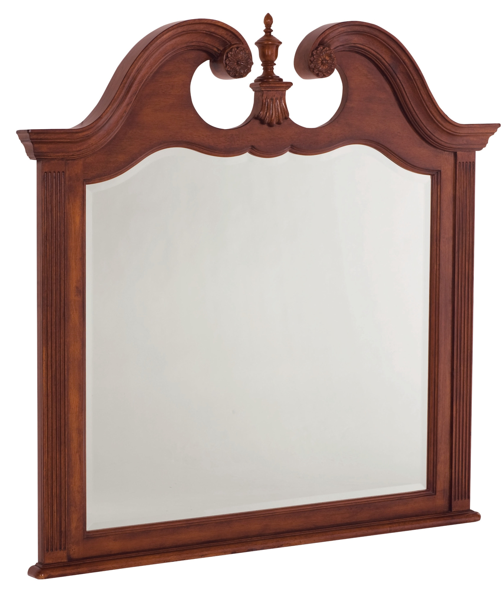 Landscape Mirror with Finial