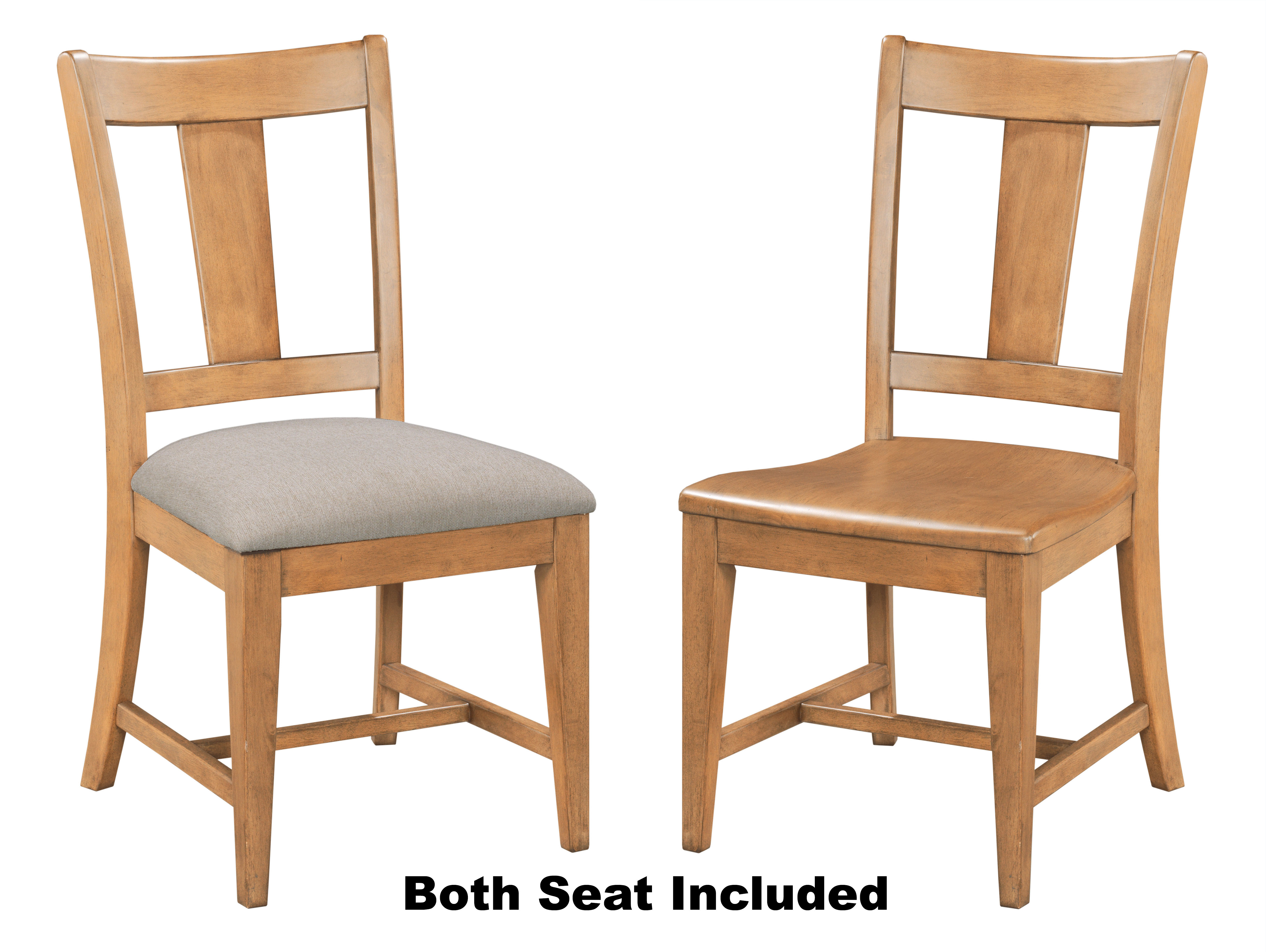Splat Back Chair Cappuccino
