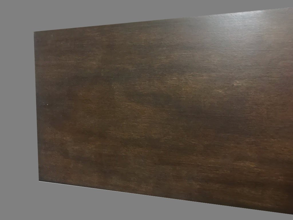 Queen/King Dark Brown **BOLT-ON** Bed Rails
