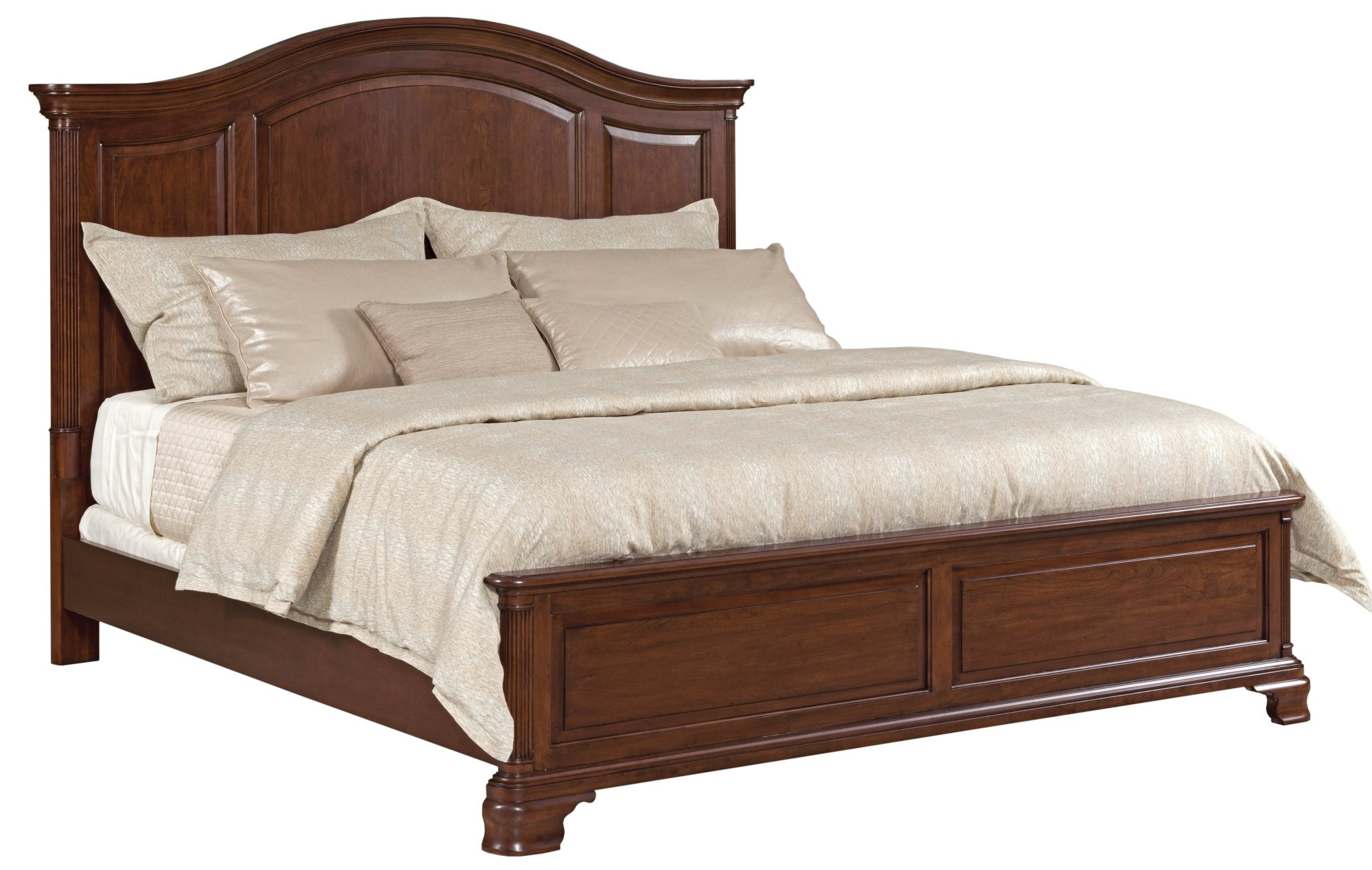 King Arched Panel Bed