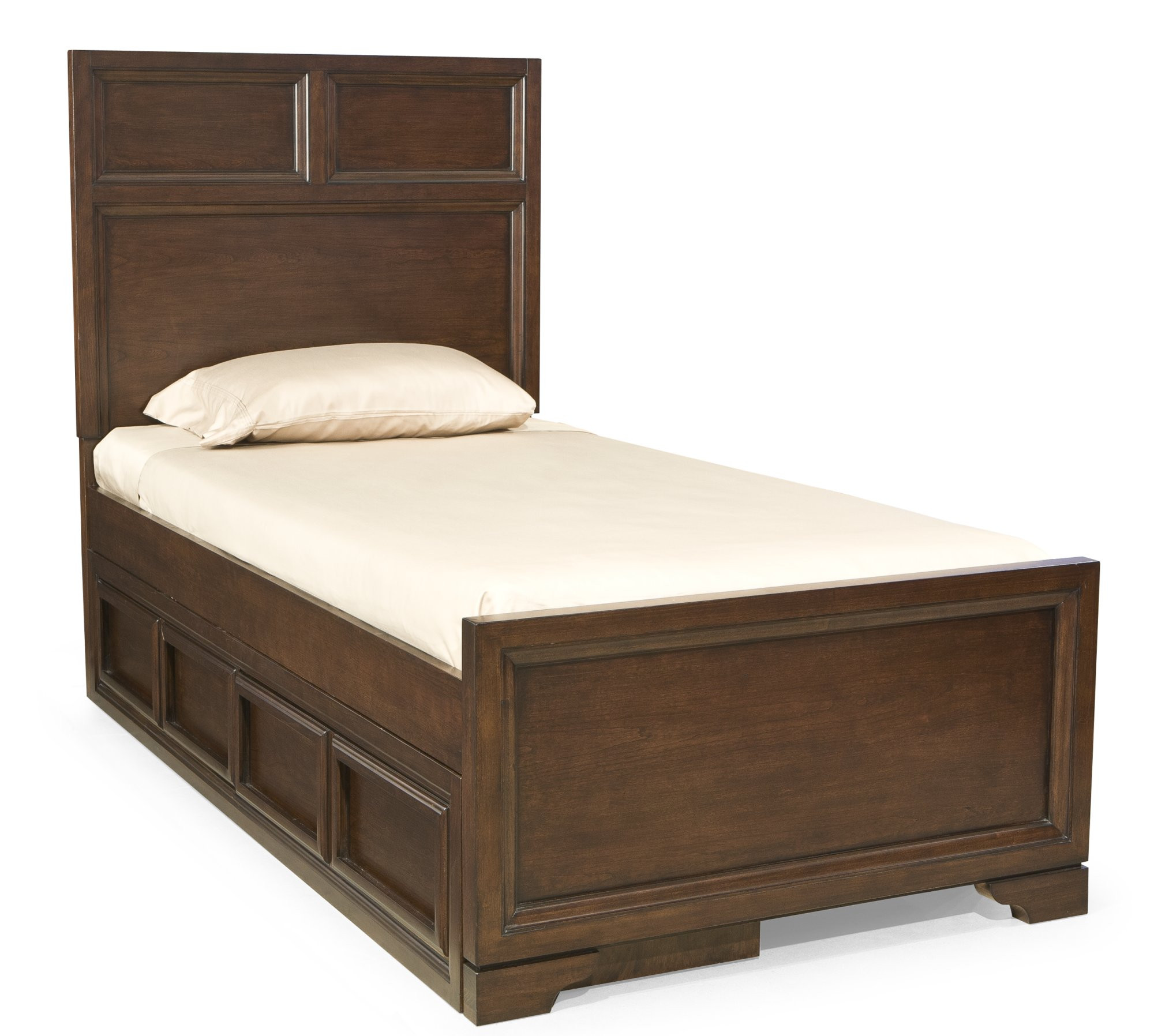 Full Panel Storage Bed