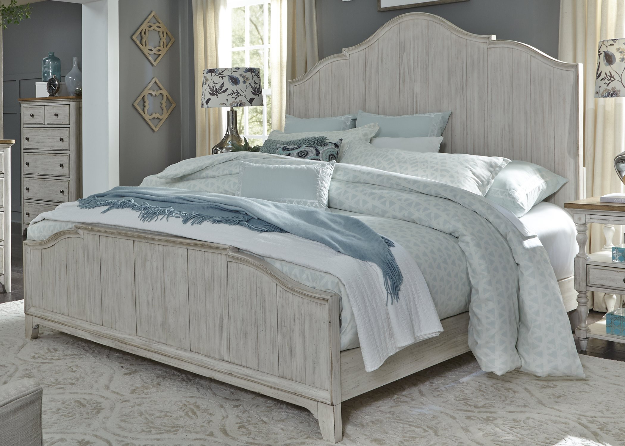 Queen Panel Bed