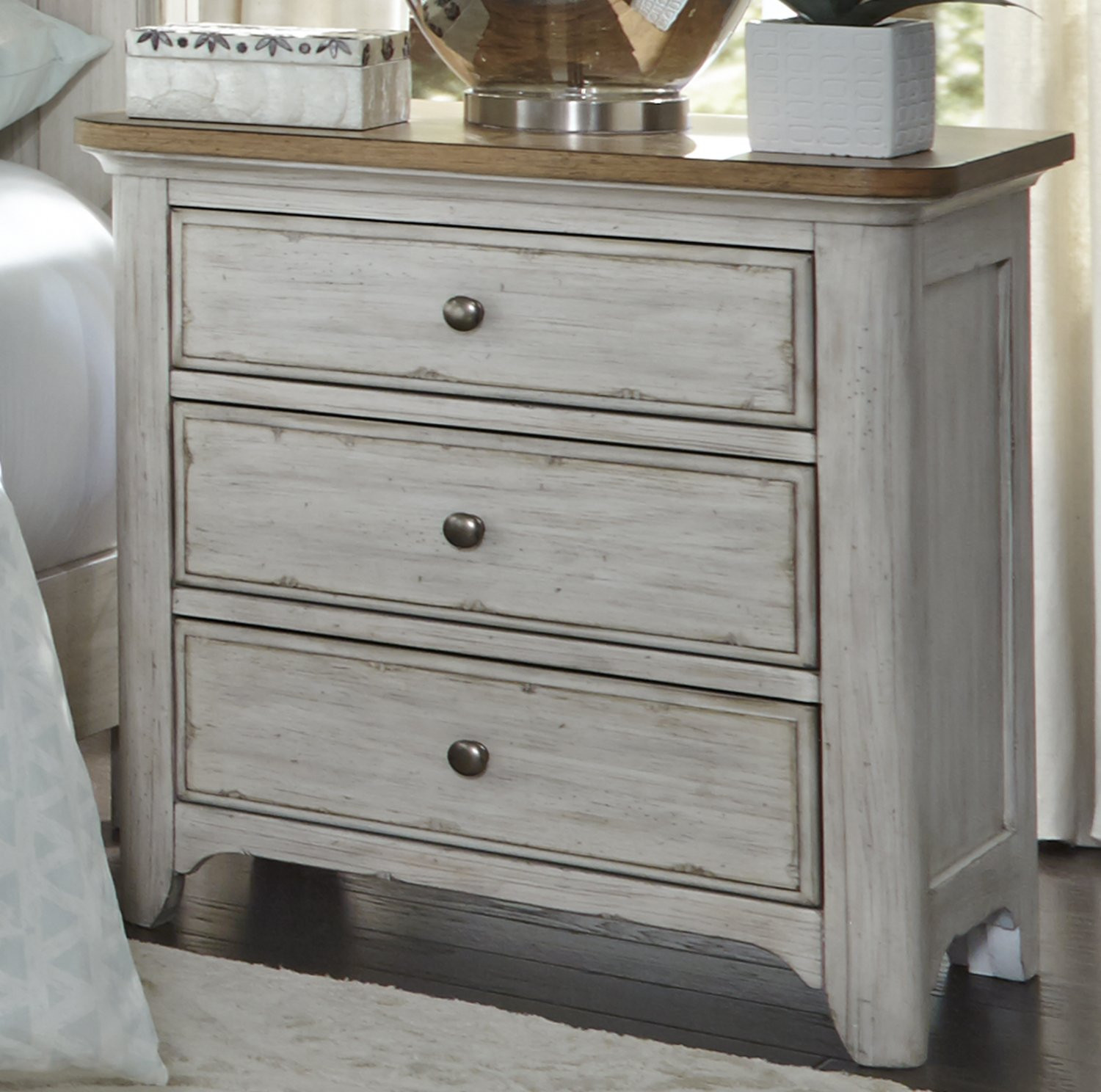 3 Drawer Nightstand