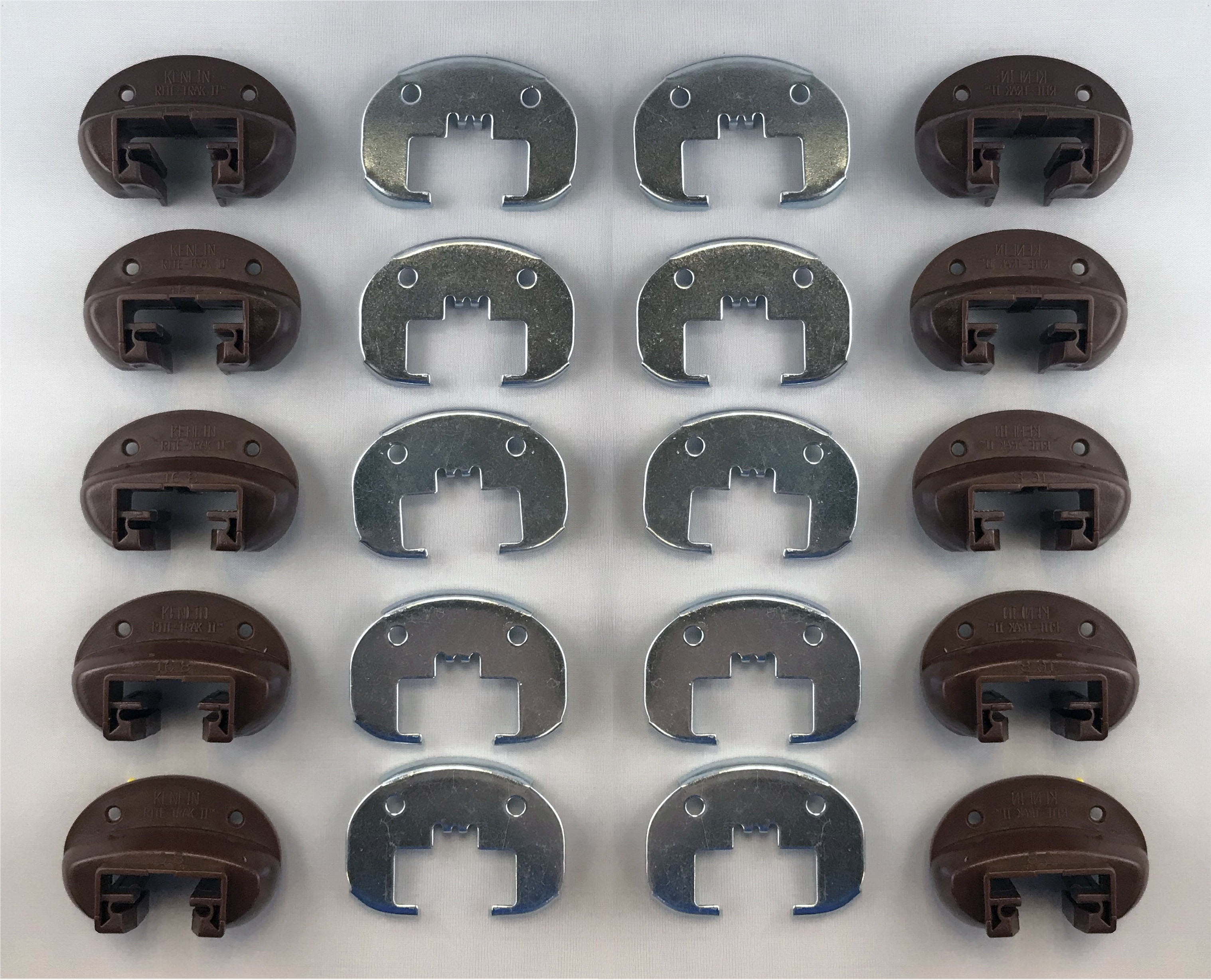 Lot of 10 Improved Commercial Style Kenlin Rite-Trak II