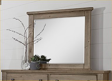 Landscape MIrror Cool Rustic Stone Grey Cool Rustic VB