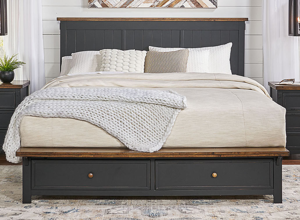 Cal King Storage Bed