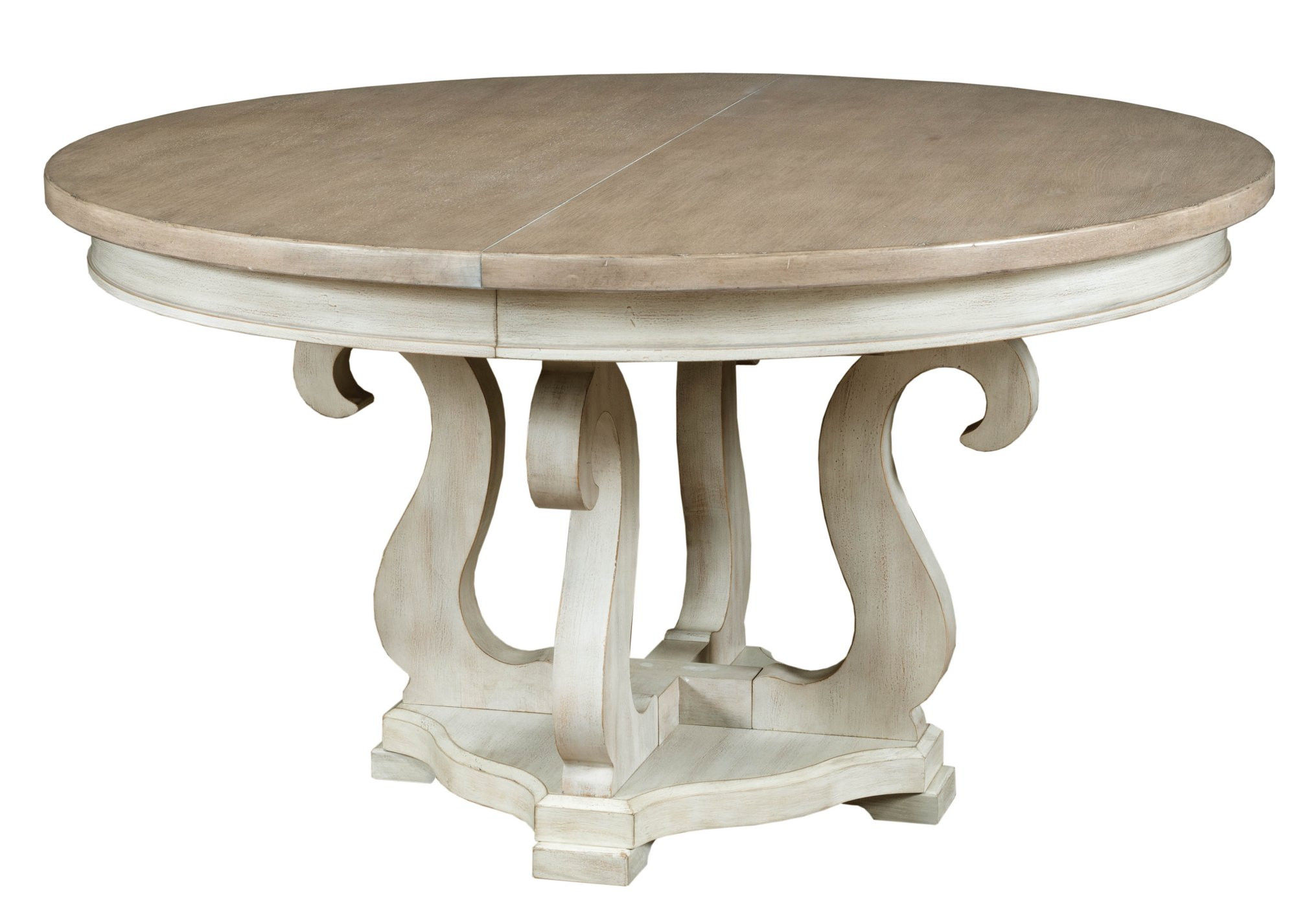 Sussex Round Dining Table w/ 1 20 Inch Leaf