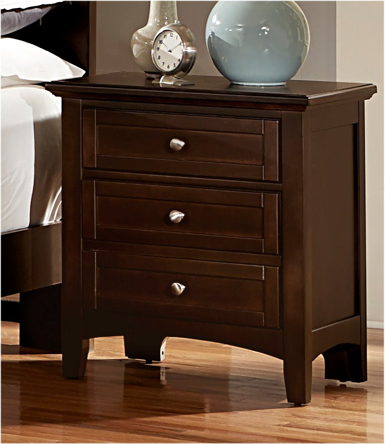 Vaughan Bassett Bonanza Merlot Nightstand BB27 226