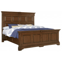 Queen Mansion Bed with Decorative Side Rails