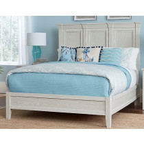 Cal King Mansion Bed with Low Profile Footboard