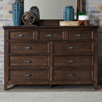 Nine Drawer Dresser