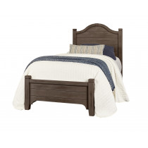 Twin Arch Bed W/ Low Profile Footboard