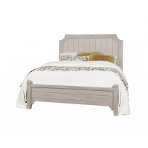 King Upholstered Bed W/ Low Profile Footboard
