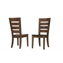 Horizontal Slat Side Chair