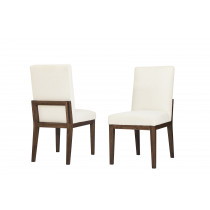 Upholstered Side Chair White
