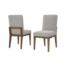 Upholstered Side Chair Grey