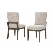 Upholstered Side Chair Grey