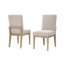 Upholstered Side Chair Grey